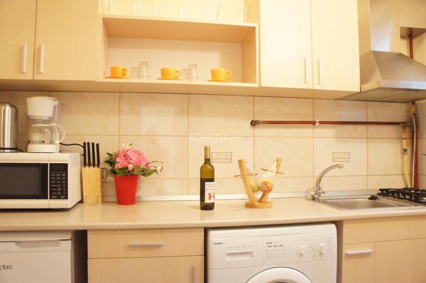 Calea Victoriei, 2 camere, mobilat complet, etaj 7, bloc solid termoizolat - 7