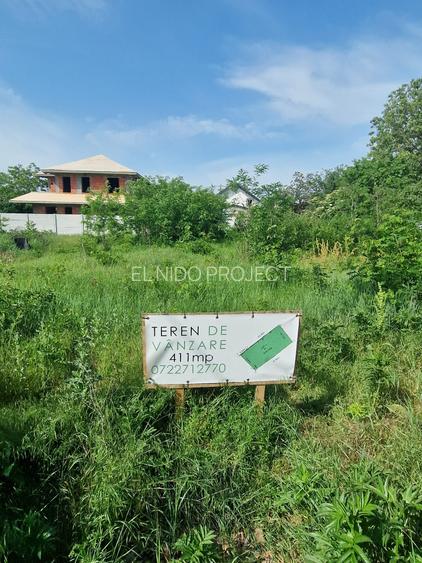 Mogosoaia-Str Ariei teren intravilan  construibil 411mp cu deschidere 14.11ml - 8