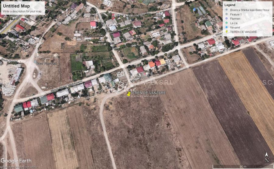 Teren intravilan 5000 mp situat in Techirghiol, langa case - 4