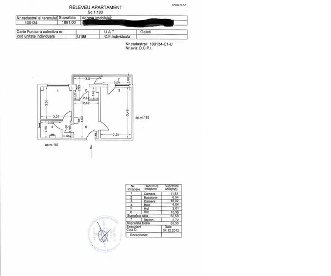 Apartament 2 camere | Decomandat | Vedere Panoramica | Mazepa 1 - 6