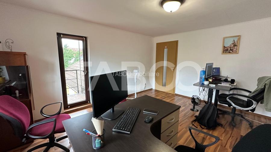 Casa curte libera 300mp 8 camere individuala zona Calea Poplacii Sibiu - 21