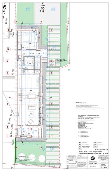Vilă S+P+1 în zona Dorobanți, teren 371 mp,proiect autorizat ,la rosu. - 3