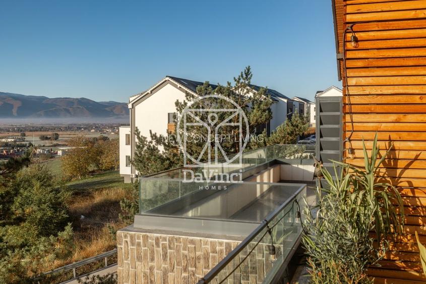 Penthouse 3 camere, 2 bai  - finisat la cheie, aer conditionat - 12