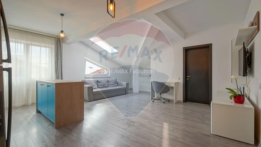 Apartament 2 camere, 53 mp, open space, mobilat&utilat, Sânpetru - 12