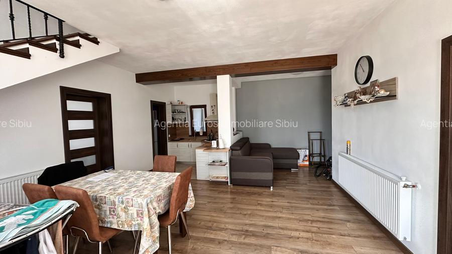 Casa tip vila constructie noua in Sacel, Sibiu teren 866 mp mobilata si utilata - 7