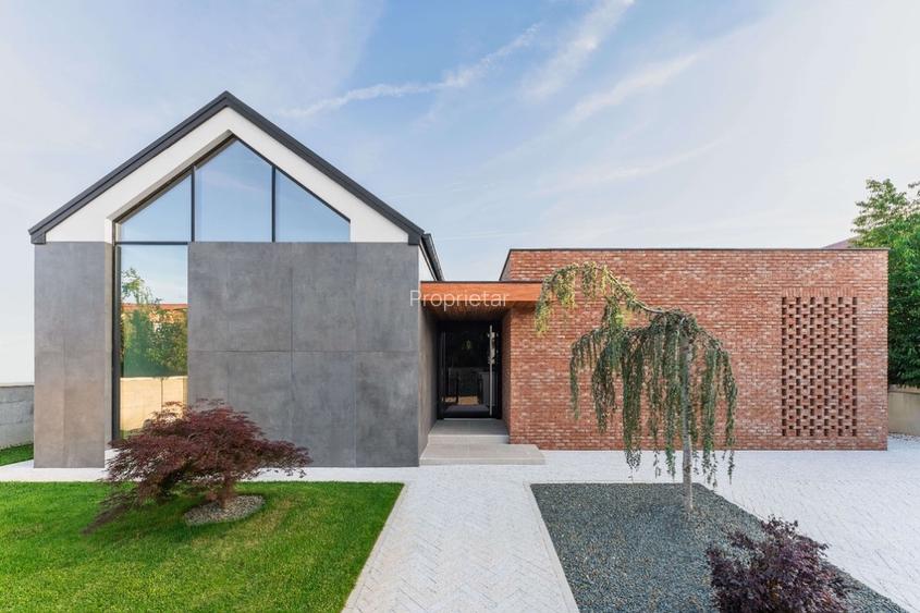 Casă Parter cu Design Minimalist și Piscină - 4