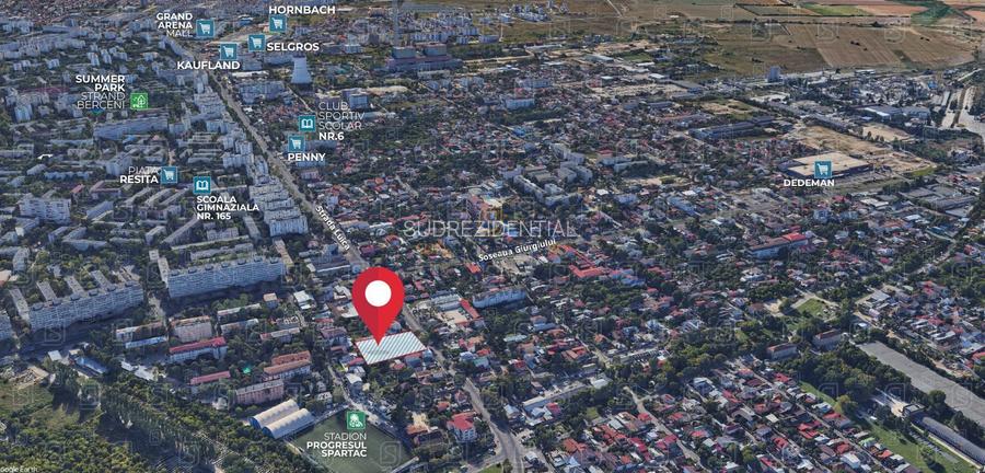 Teren 4320 mp | Deschidere 62 ml | Zona Luica – Sos. Giurgiului - 7