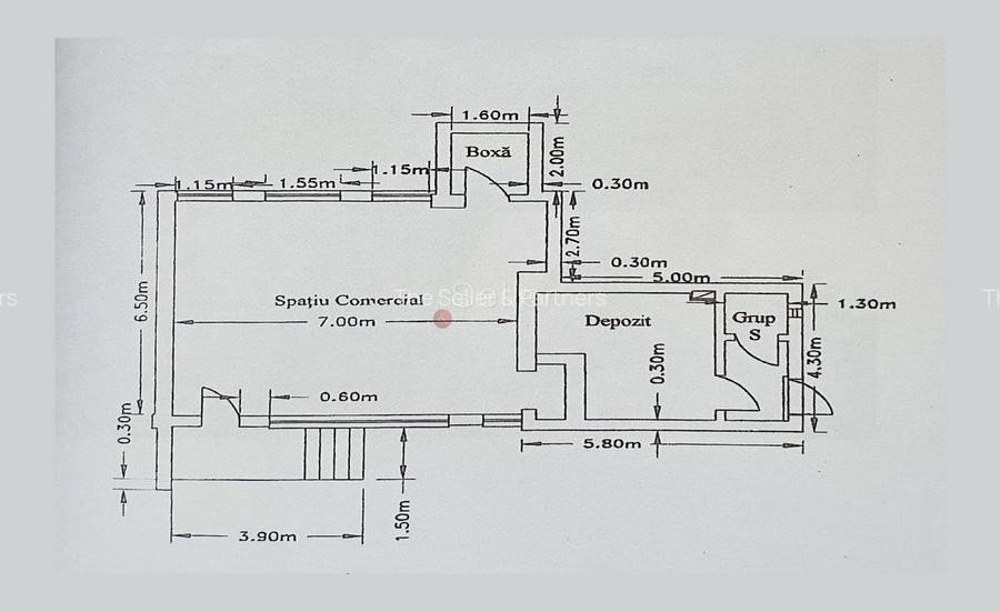 Spatiu comercial cu vizbilitate mare - 1