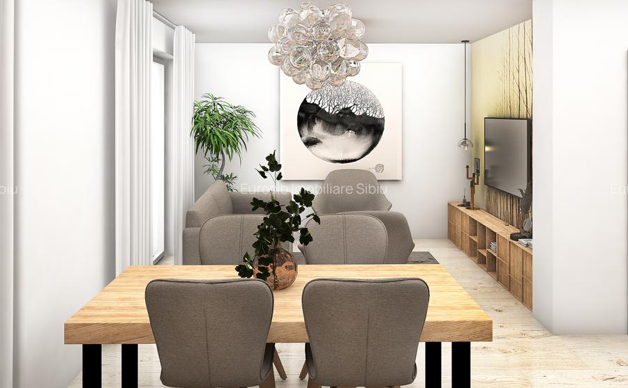 Apartament 2 camere finisat la cheie, Orhideea Sibiu, d-na Stanca - 4