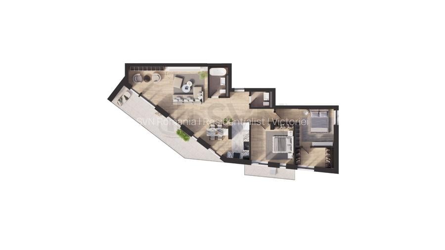 REA1022753 Pipera 3 Camere Confort Sporit - 8