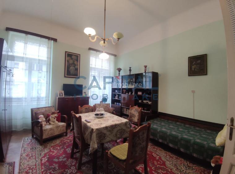 Fara comision! 3 camere tavan inalt, 68 mp, etaj 1 , curte comuna, Central - 3