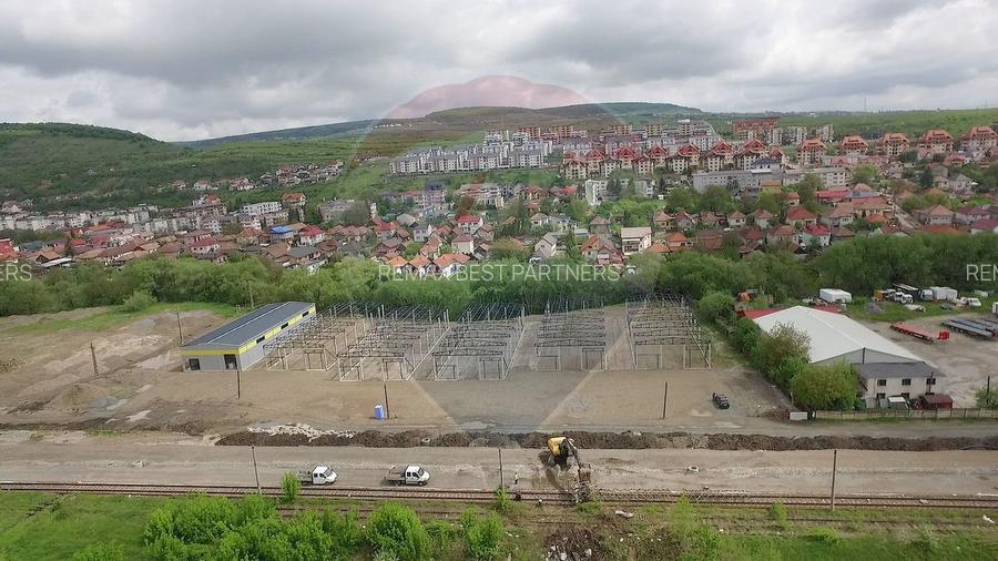 Hala industriala, de vanzare – 600 mp utili, 1400 mp teren Baciu - 12