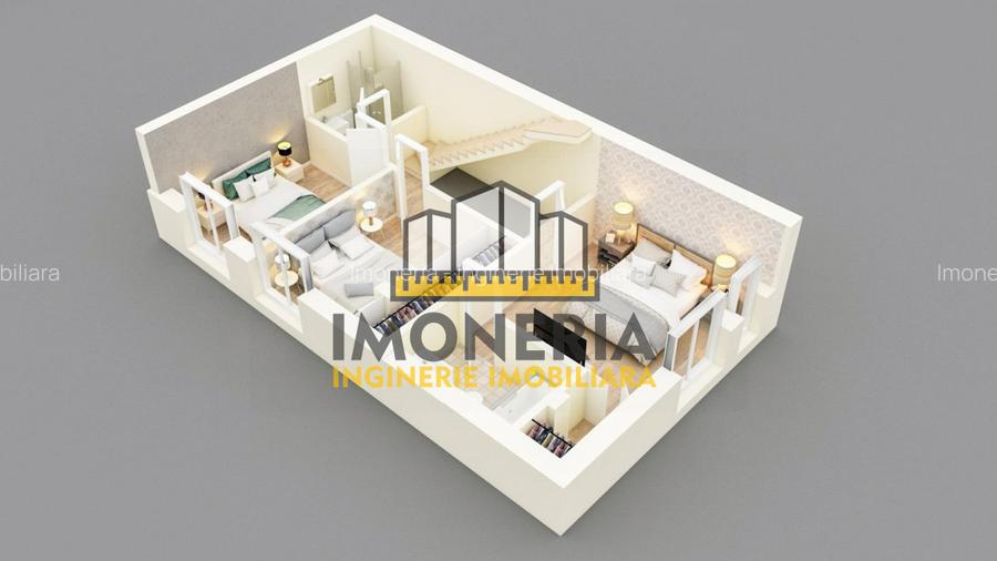 Casa 5 camere finalizata – 0% comision – terasa si curte – Metrou 1 Decembrie - 37