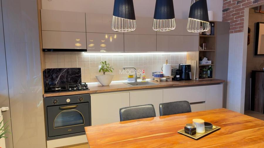 Bloc nou. Decomandat. Etaj 1. Complet mobilat. 68 mp utili. Zona Modern. Lift. - 4