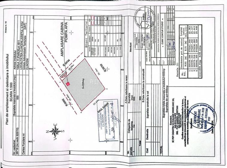 Teren 555mp in Clinceni central Mega Image - 11