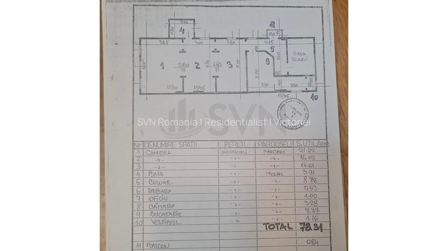 REA1024973 Apartament 3 camere I Piata Victoriei I De vanzare - 14
