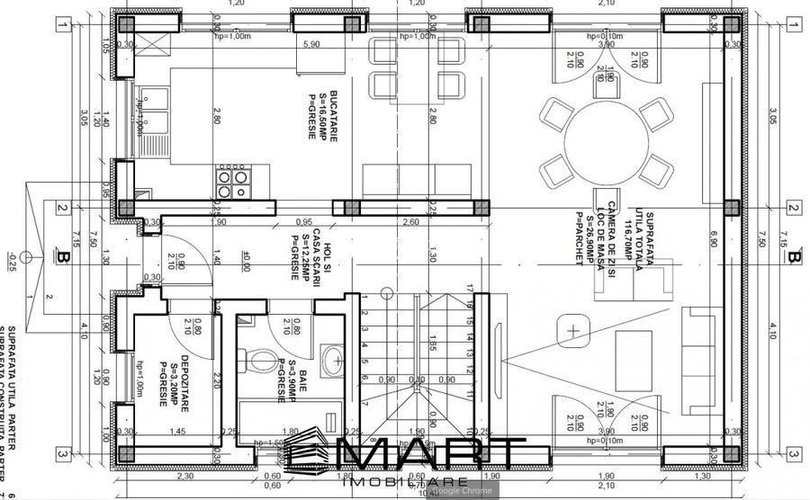 Duplex 117mp teren 300 Sura Mica - 8