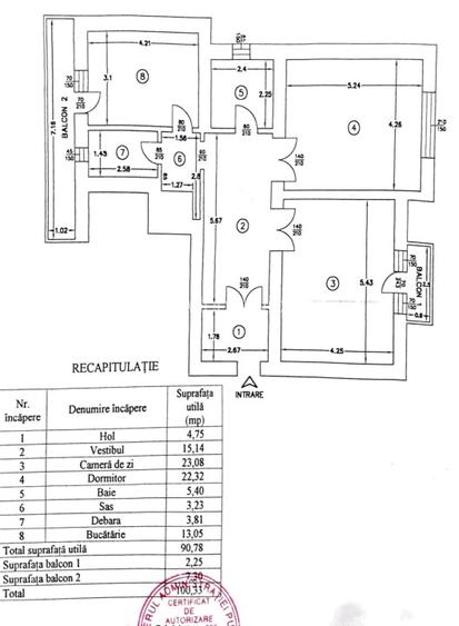 Apartament spatios 2 camere Pascani deal Pav S - 9