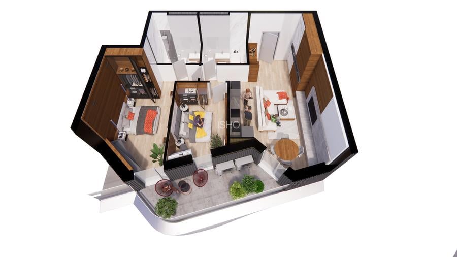 ISHO C - Apartamentul tău din parc, în care vei fi parte din viitorul Timișoarei - 3