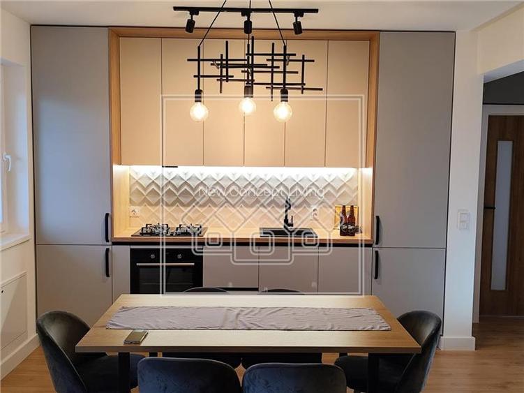 Apartament din inchiriat in Sibiu - 80 mp utili, 3 camere + 2 bai - - 15