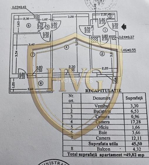 Apartament 2 Camere | Semidecomandat | 1 Decembrie 1918 | Proximitate Metrou - 12