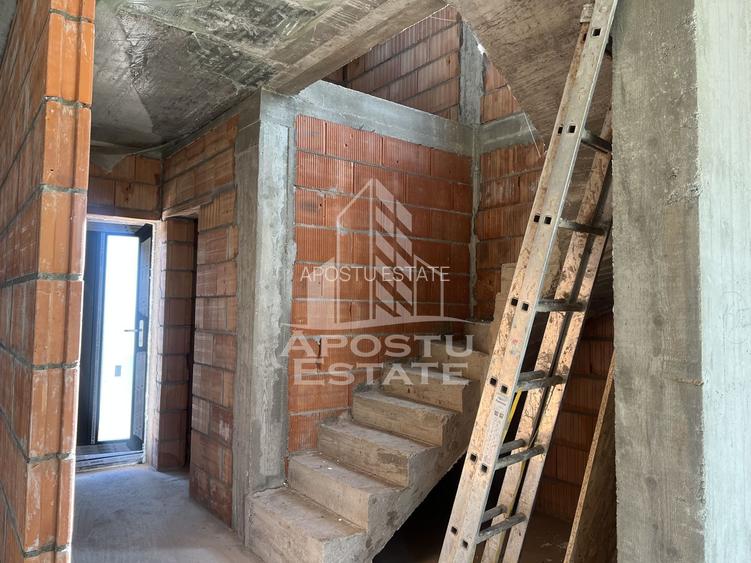 Duplex P+E, despartire prin camera tehnica, 4 camere, in Sanandrei - 8