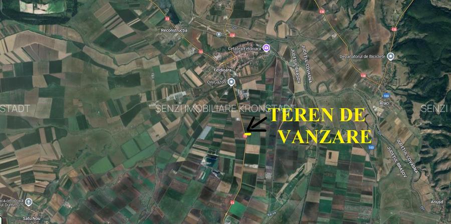 Teren cu PUZ industrial la DN 13 - 5