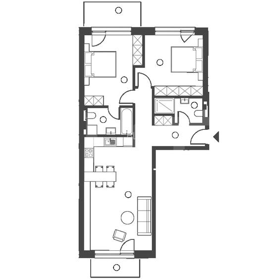 Comision 0 ! Somesului 15, Apartament 3 camere, Semicentral, 2 bai, 79mp. - 2