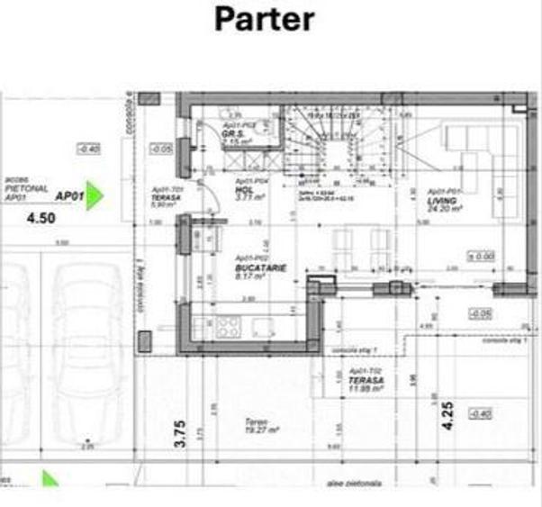 Vânzare duplex luminos 4 camere cu grădină Bucureștii Noi Străulești - 13
