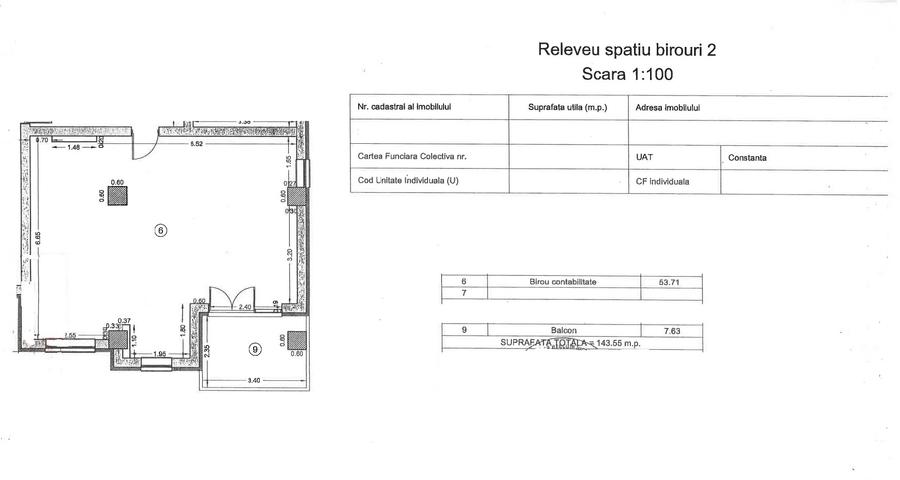 Spatiu birouri, renovat 2026, 144 mp., 4 locuri de parcare - 21