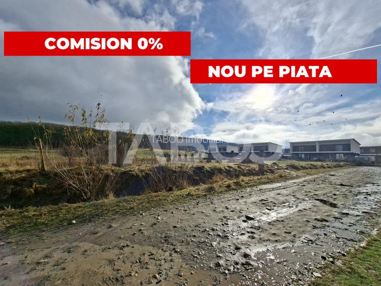 Teren intravilan de vanzare in Rasinari zona Calinis - 890 mp - 2