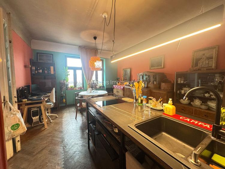 Apartament interbelic in zona Mihai Viteazul-103mp, et. 2/2 - 13