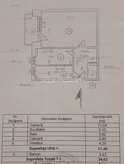 1 Decembrie 1918- strada Prevederii-garsoniera - 3