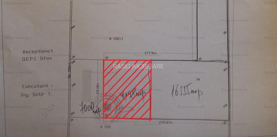 Teren cu PUZ , 9500 mp , DN 4  - 2