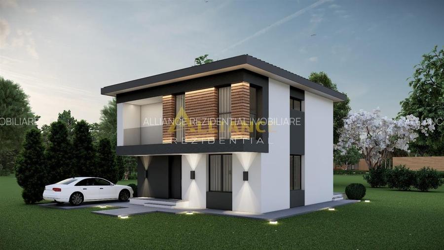 Vila , 110 mp utili, 4 camere - Complex nou (16 vile) - 3