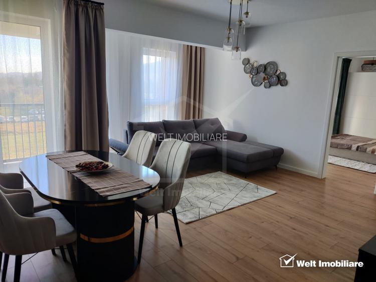 Apartament cu doua camere, doua balcoane, mobilat si utilat, Floresti - 11