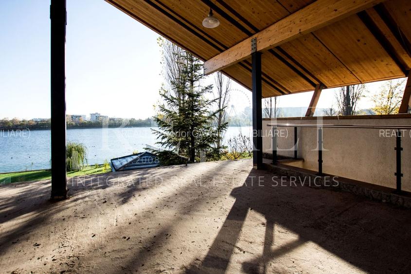 Vanzare casa. vila 7 camere | Arhitectura deosebita, Deschidere lac | Petricani - 15