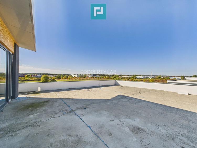 Penthouse cu lift privat și terasă mare în Ghiroda - 12