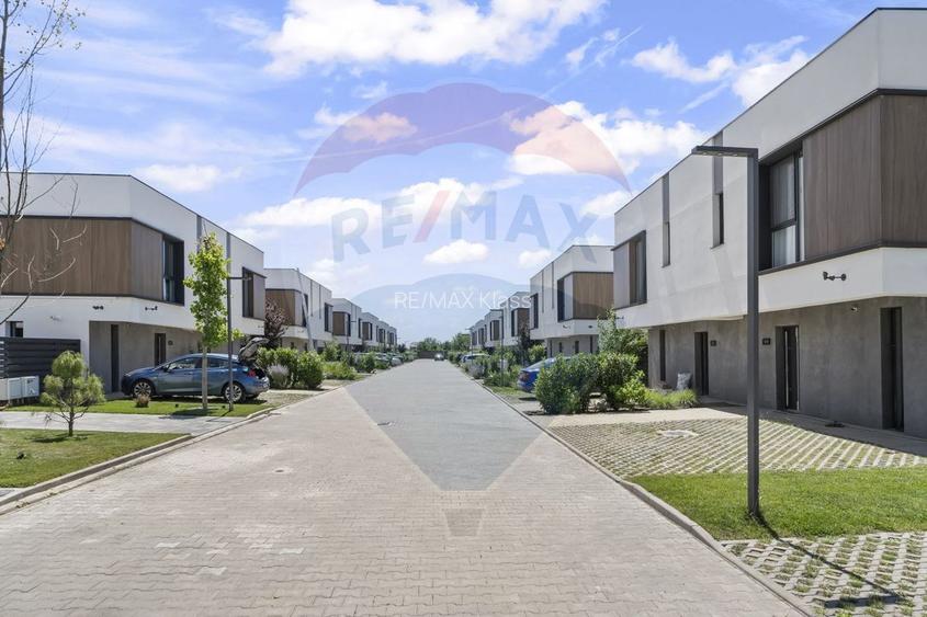 Vila luminoasa 4 camere, 202 mp utili, Corbeanca, ansamblu cu piscina - 15