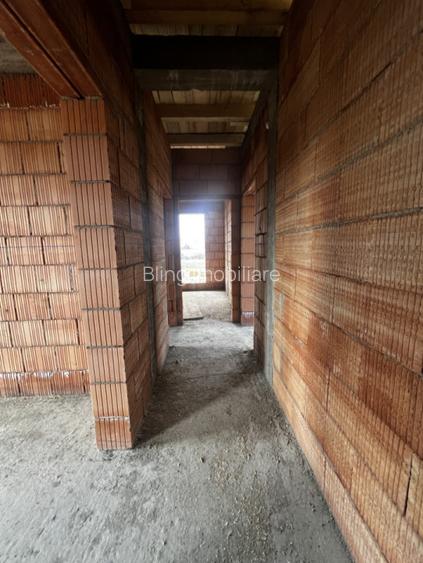 Casa individuala de 5 camere, 120 mp, 281 teren, semifinisat, zona Ioan rus - 14