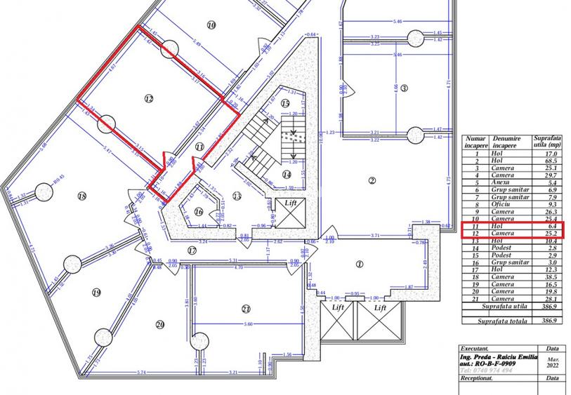 Spatiu de birouri | Vitan Center | Utilitati incluse | 35mp - 8