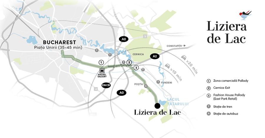 Case lângă lac, natură & sport | Metrou 20 min | Acces facil Bucuresti I F2 - C6 - 11