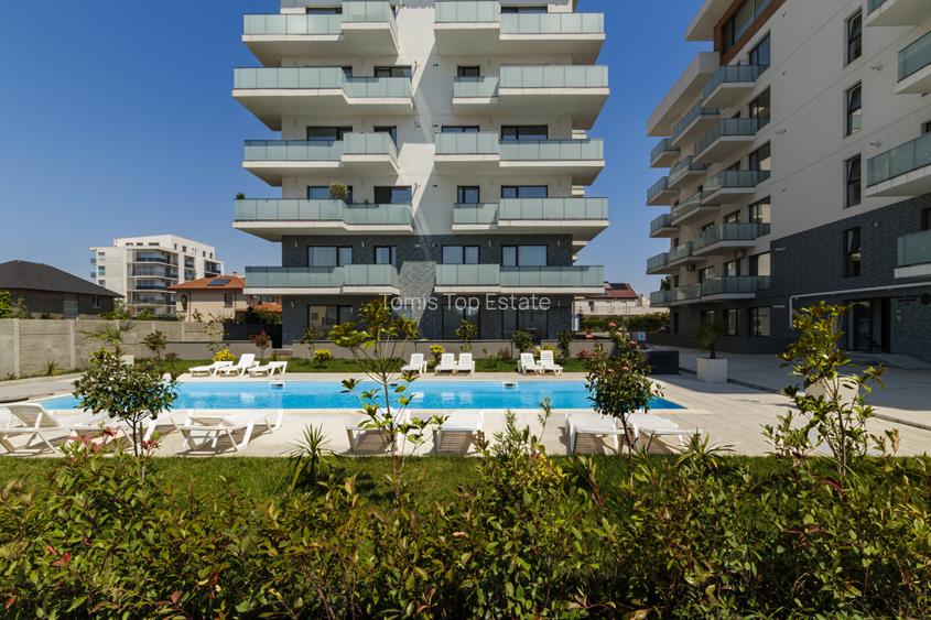 Apartament cu acces DIRECT la PISCINA, curte proprie+parcare subterana inclusa! - 33