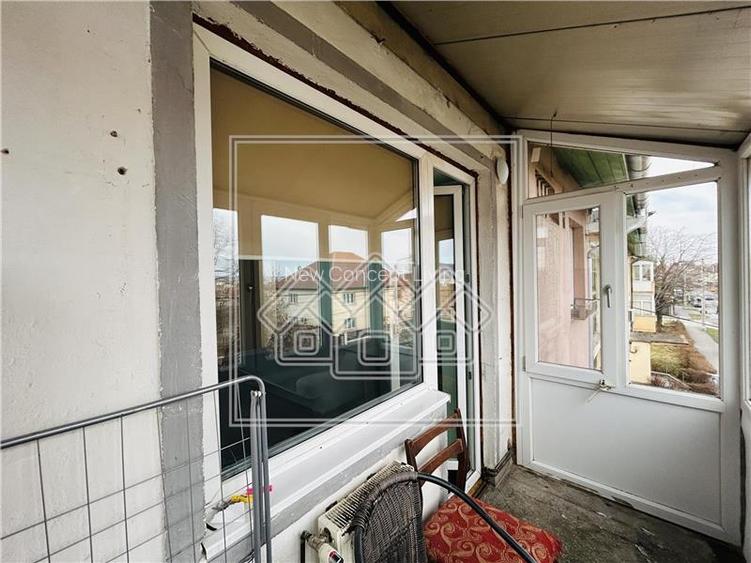 Aparatament de vanzare in Sibiu - 48 mp utili + balcon- Trei Stejari - 19
