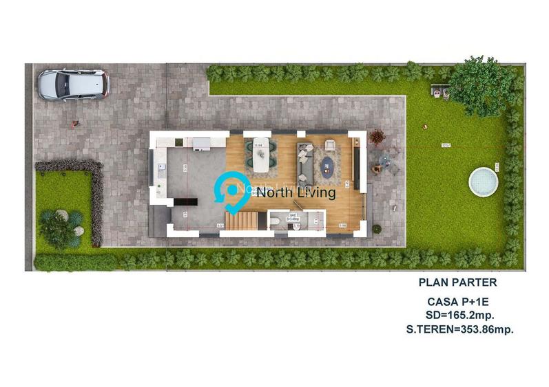 Vila P+1 | Ansamblu Nou zona Tunari - 19