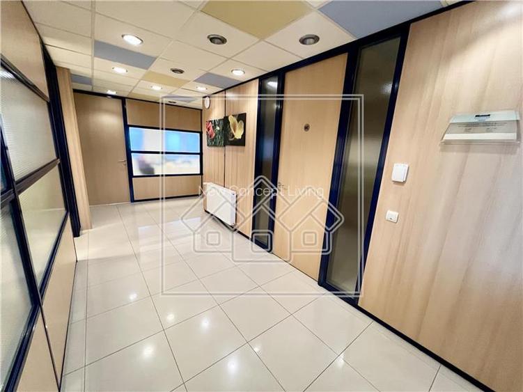 Spatiu de birouri - la cheie, mobilat - 257 mp - 8 birouri - 12