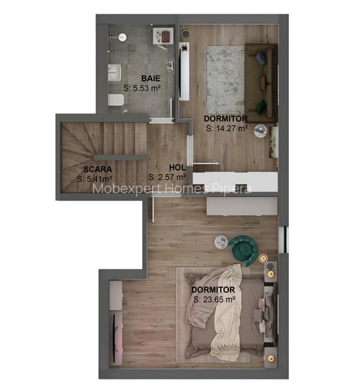 Vila 5 camere tip 2 - Mobexpert Homes Pipera - 3