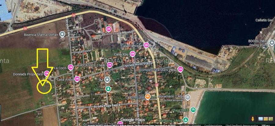 Teren de vanzare in 2 Mai -Vama Veche - 3