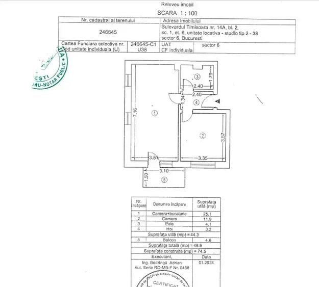 Apartament 2 camere - Mobilat&Utilat – Exigent - Direct Propietar - 16