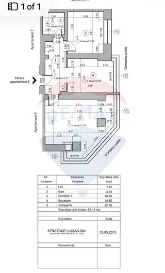 Apartament 2 camere de inchiriat  Aviatiei / Smaranda Braescu - 13